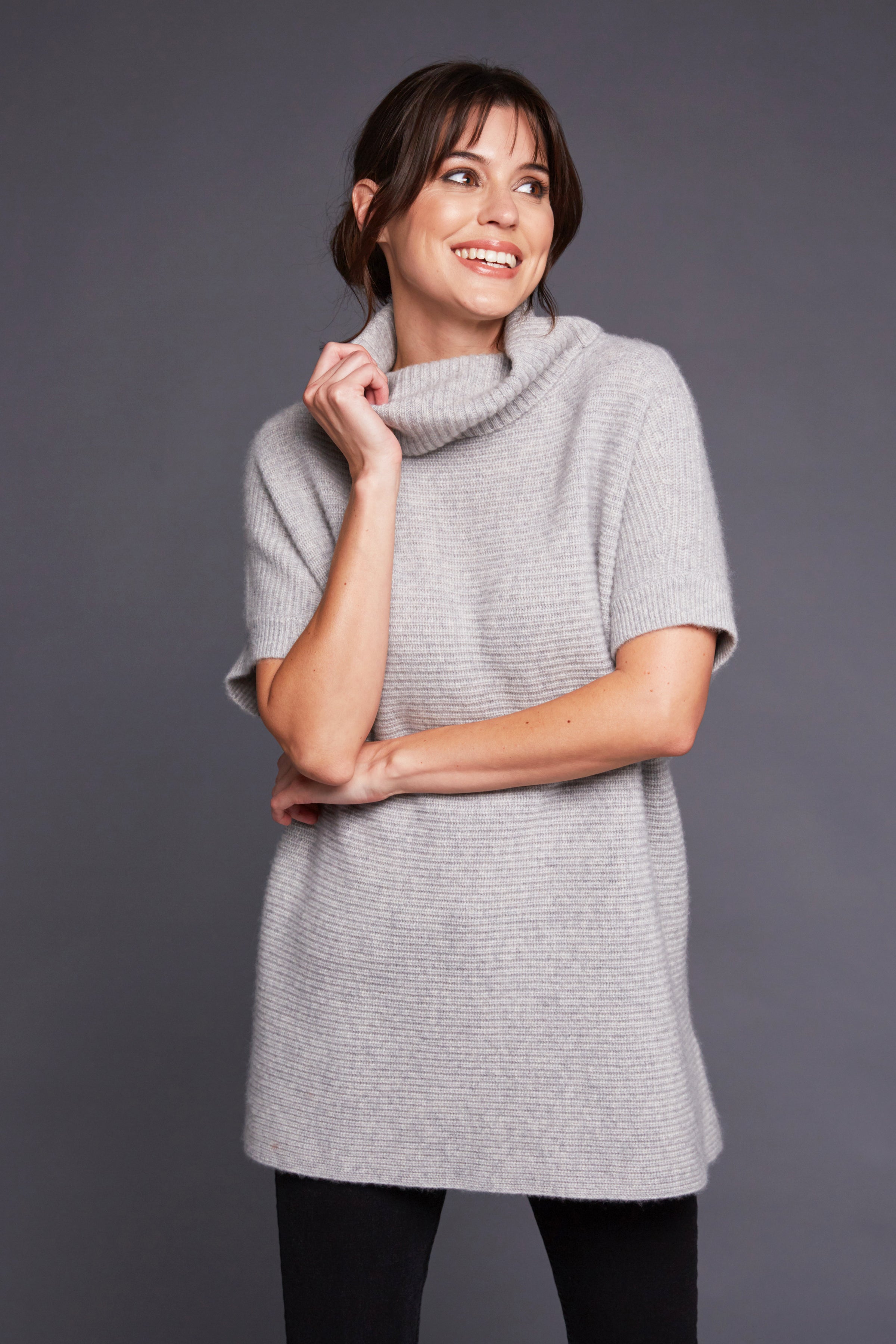 CLAIRE CASHMERE CREW NECK SWEATER